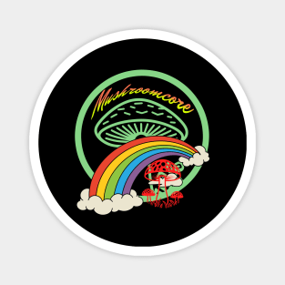 Mushroomcore Madness Magnet